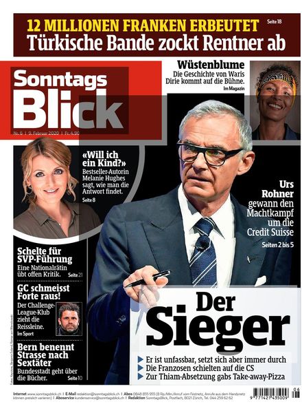 SonntagsBlick – 09 Februar 2020