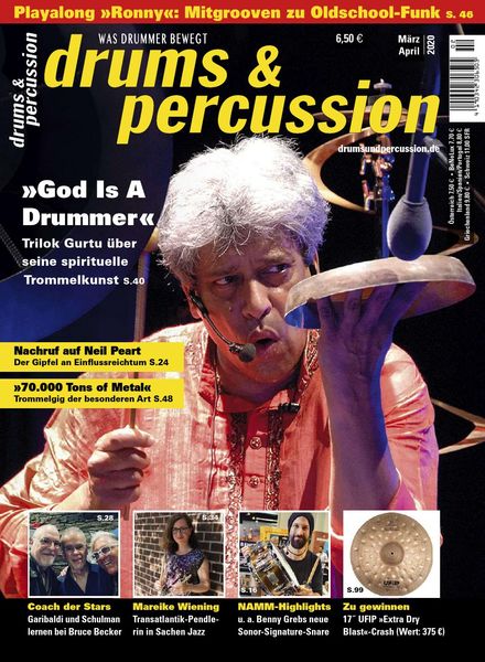 Drums & Percussion – Marz-April 2020