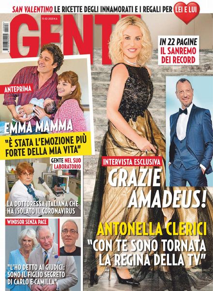 Gente Italia – 15 febbraio 2020