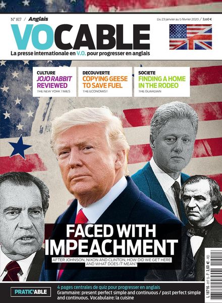 Vocable Anglais – 23 janvier 2020