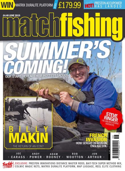 Match Fishing – June 2019