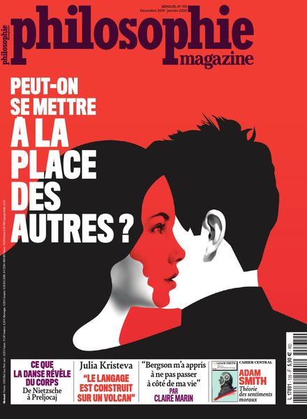 Philosophie Magazine France – Decembre 2019 – Janvier 2020