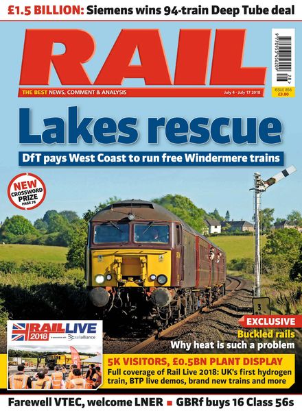Rail – Issue 856 – July 4, 2018
