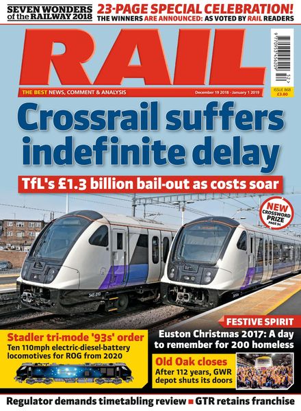Rail – Issue 868 – December 19, 2018