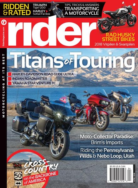 Rider Magazine – April 2018