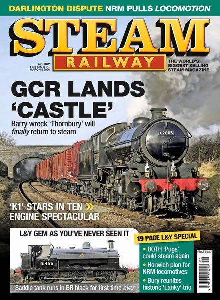 Steam Railway – Issue 502 – February 7, 2020
