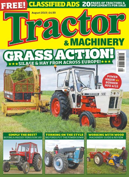 Tractor & Machinery – August 2019