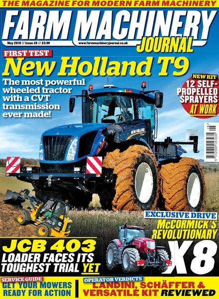 Farm Machinery Journal – May 2018