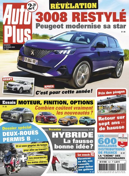 Auto Plus France – 14 fevrier 2020