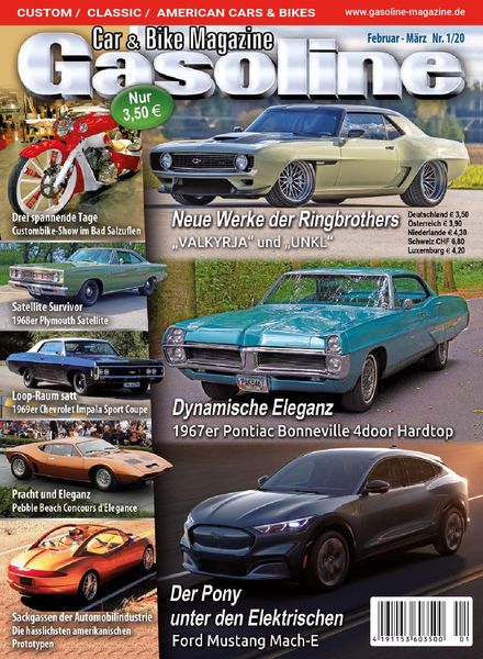 Gasoline Germany – Februar-Marz 2020