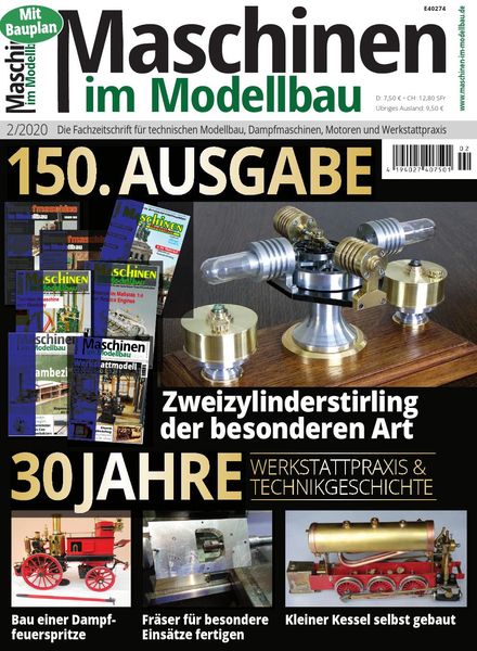 Maschinen im Modellbau – Februar 2020