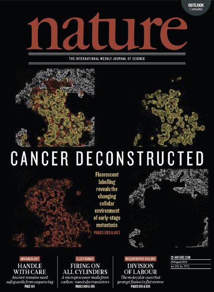 Nature – 29 August 2019