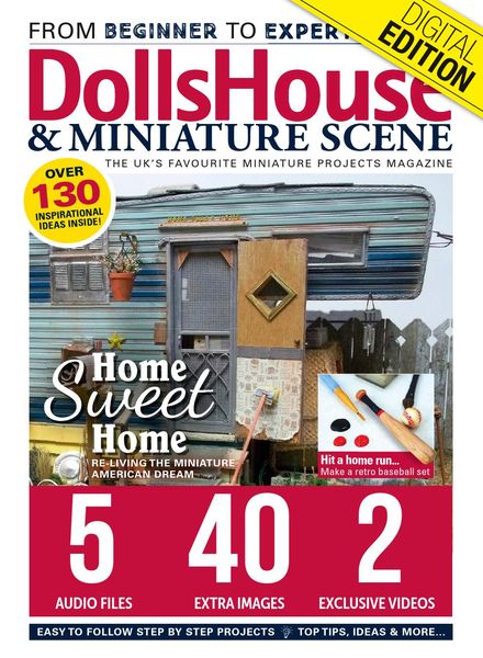 Dolls House & Miniature Scene – Issue 302 – July 2019