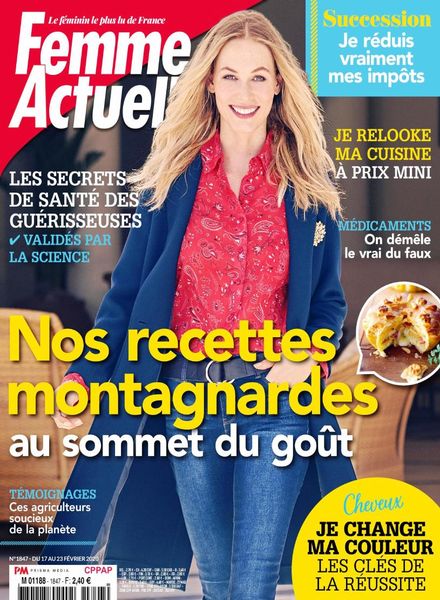 Femme Actuelle – 17 Fevrier 2020