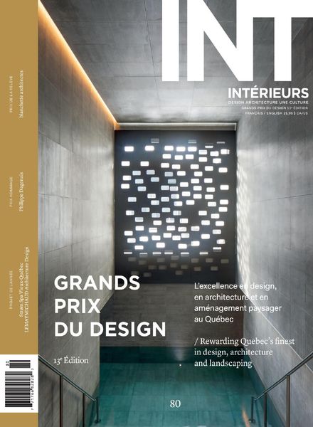 Interieurs Magazine – N 80, 2020