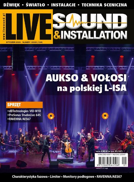 Live Sound & Installation – Styczen 2020