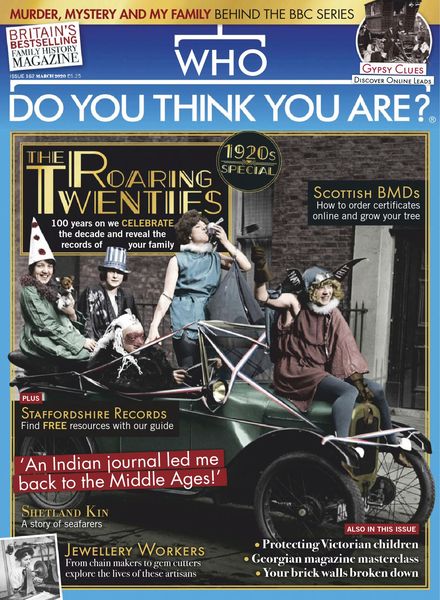 Who Do You Think You Are – March 2020