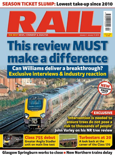 Rail – Issue 869 – Januar 2, 2019