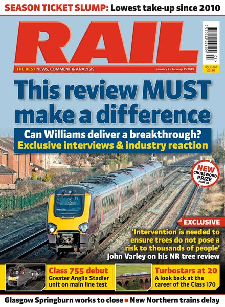 Rail – Issue 869 – Januar 2, 2019