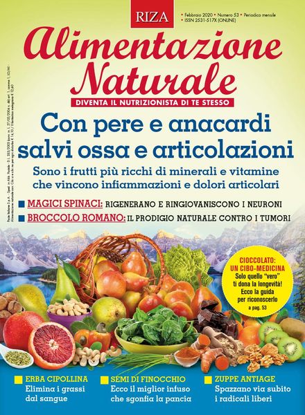 Alimentazione Naturale – Febbraio 2020