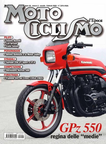 Motociclismo d’Epoca – Febbraio 2020