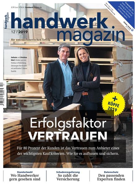 Handwerk Magazin – Dezember 2019