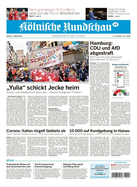 KOlnische Rundschau – Februar 2020
