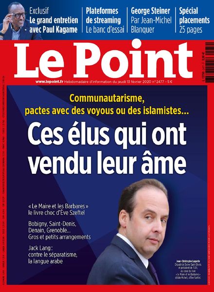 Le Point – 13 fevrier 2020