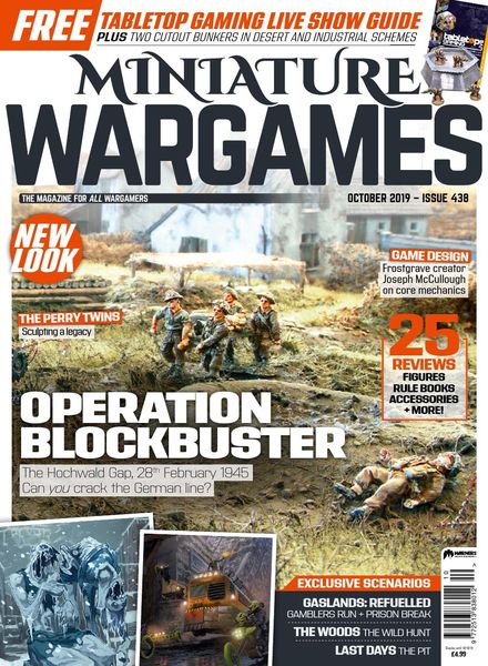 Miniature Wargames – Issue 438 – October 2019