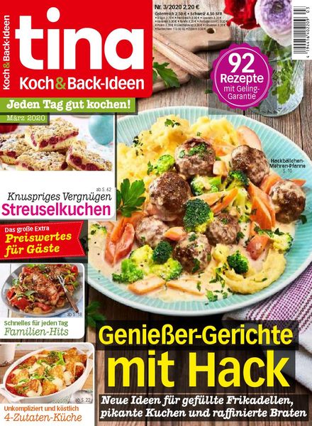 Tina Koch & Back-Ideen – Marz 2020