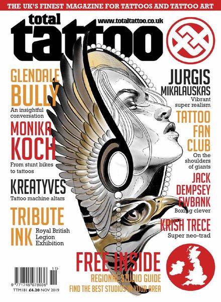 Total Tattoo – Issue 181 – November 2019