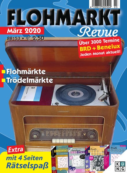 Flohmarkt Revue – Marz 2020