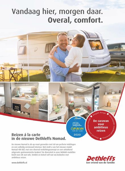 Kampeer & Caravan Kampioen – maart 2020