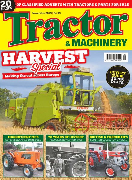 Tractor & Machinery – November 2019