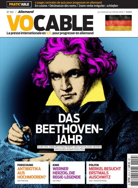 Vocable Allemand – 23 janvier 2020