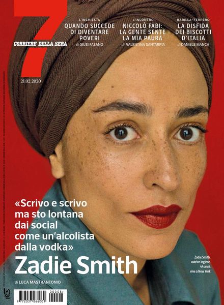 Corriere della Sera Sette – 21 febbraio 2020