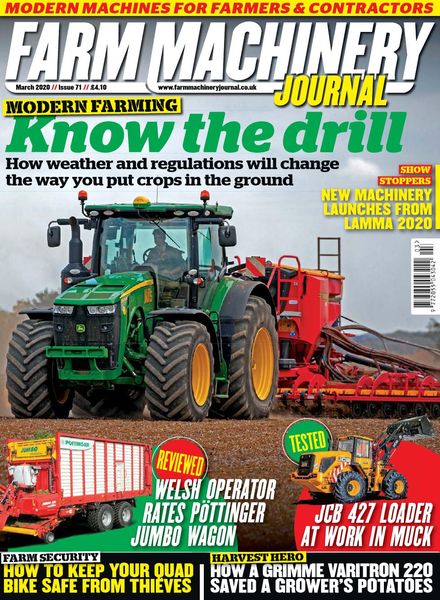Farm Machinery Journal – March 2020