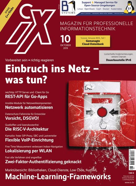 iX Magazin – Oktober 2019