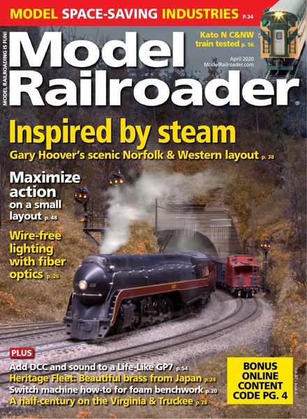 Model Railroader – April 2020