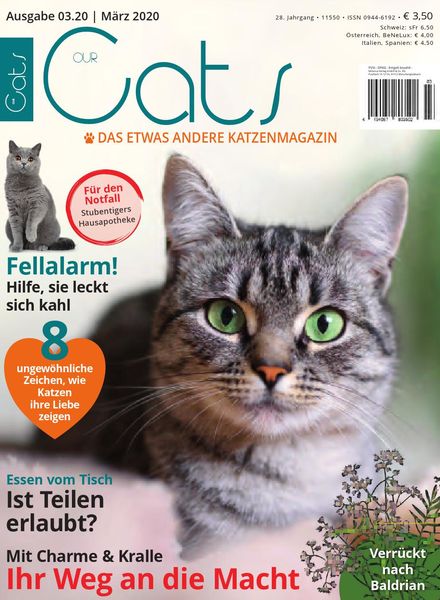 Our Cats – Marz 2020