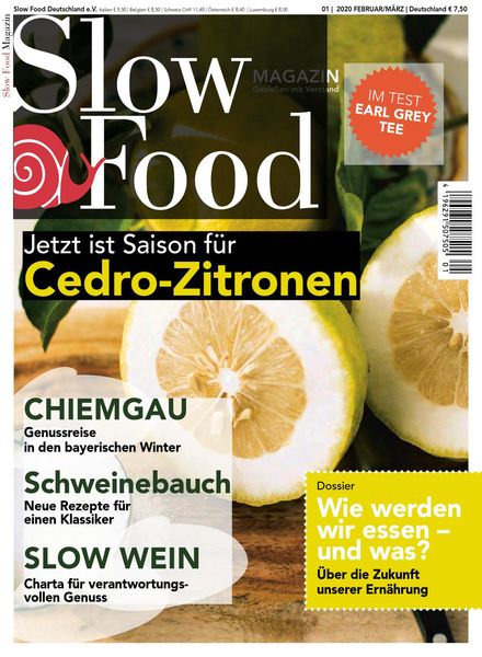 Slow Food Magazin – Februar-Marz 2020