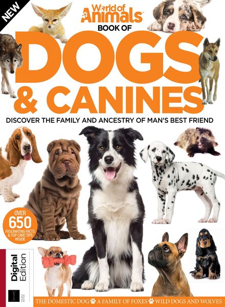 World Of Animals Book of Dogs & Canines – Fourth Edition 2019