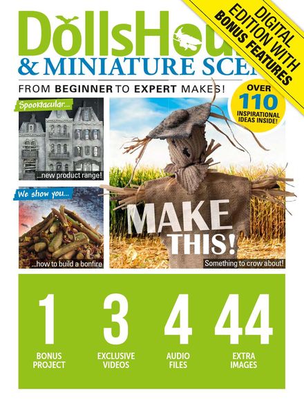 Dolls House & Miniature Scene – Issue 305 – October 2019