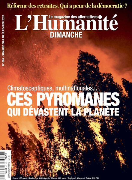 L’Humanite Dimanche – 6 Fevrier 2020