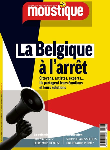 Moustique Magazine – 22 fevrier 2020