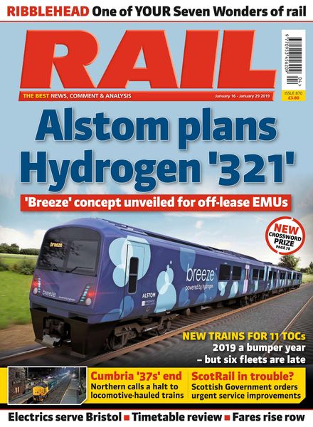 Rail – Issue 870 – January 16, 2019