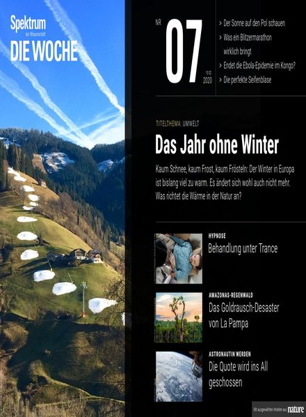 Spektrum Die Woche – 14 Februar 2020
