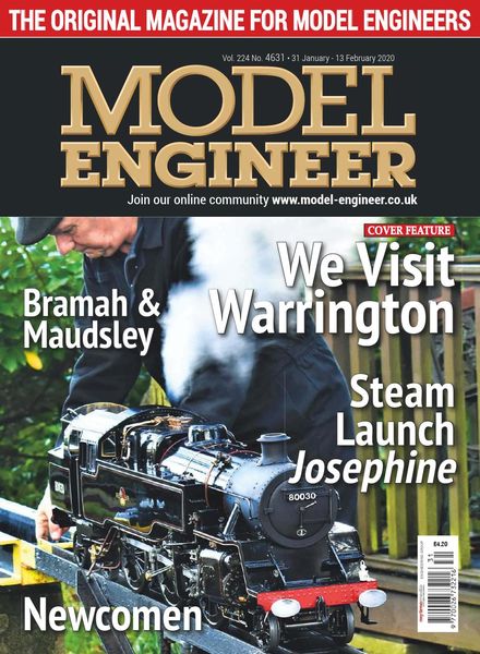 Model Engineer – Issue 4631 – 31 January 2020