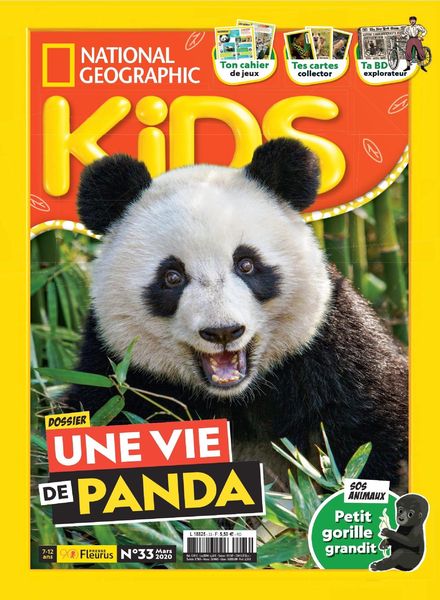 National Geographic Kids France – Mars 2020
