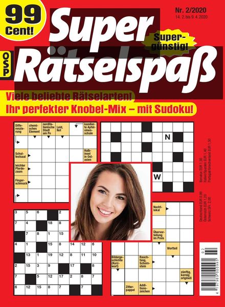 Super Ratselspass – Nr.2, 2020